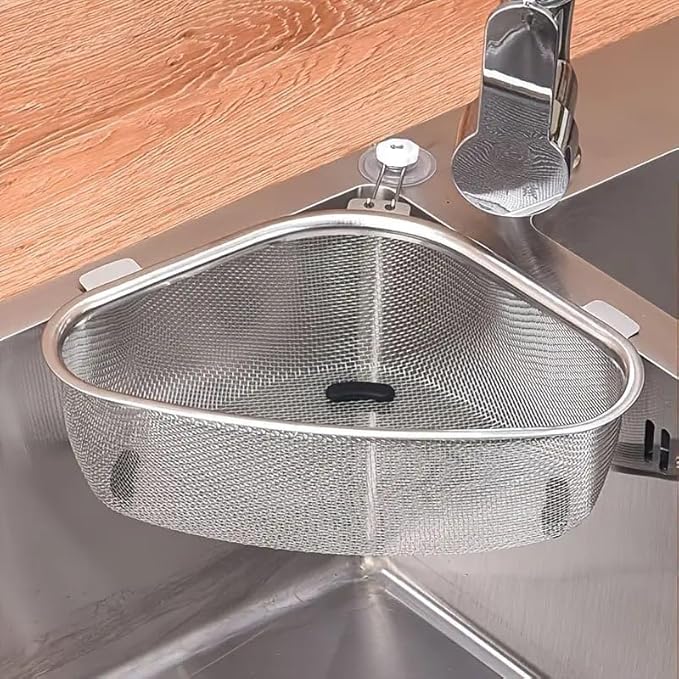 Stainless Steel Sink Corner Strainer
