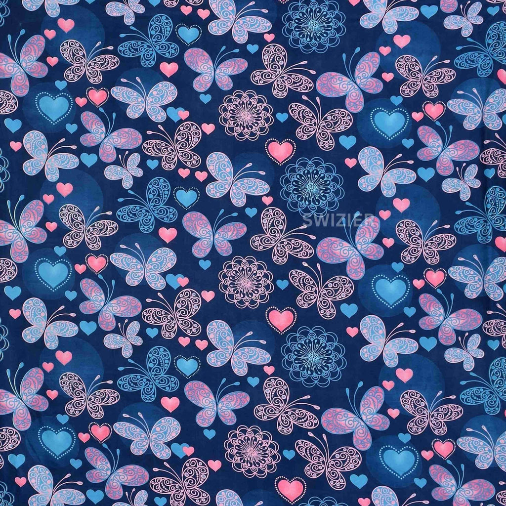 Super Soft Glace Cotton All Round Elastic Fitted Double Bed Bedsheet with 2 Pillow Covers-72x78x8